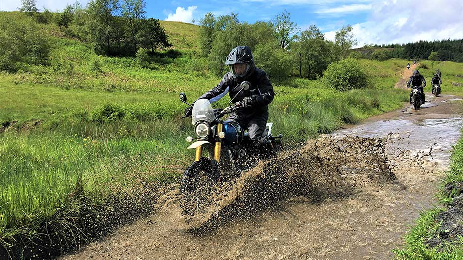 Triumph off road experience hot sale